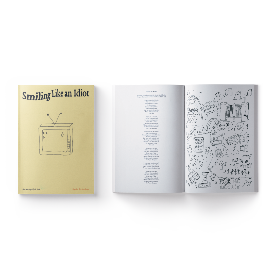 Sorcha Richardson - Smiling Like An Idiot Colouring Book