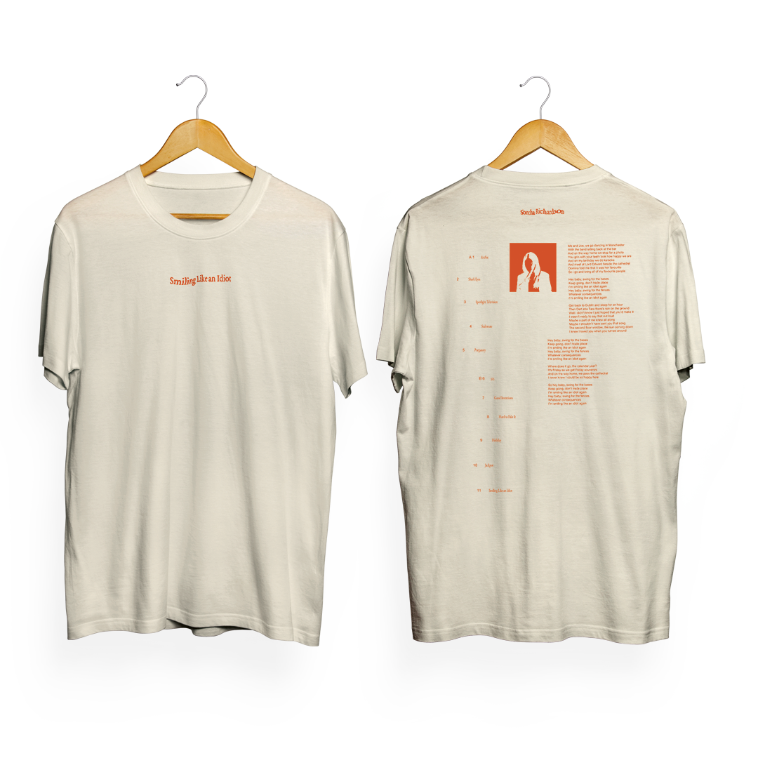 Sorcha Richardson - Smiling Like An Idiot Cream T