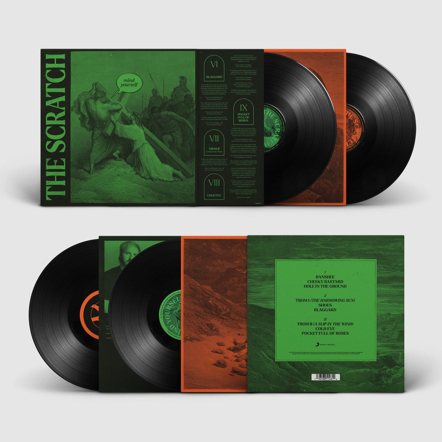 The Scratch - Mind Yourself (Double 12" Marble Vinyl)