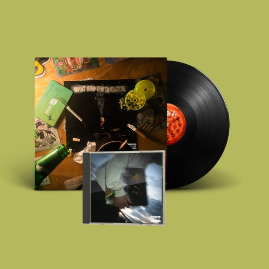 Curtisy - WHAT WAS THE QUESTION - (Deluxe CD + Standard Vinyl Bundle)