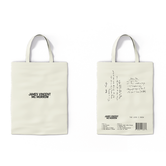 James Vincent McMorrow - The Less I Knew - Tote Bag