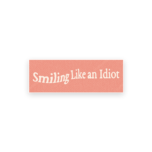 Sorcha Richardson - Smiling Like An Idiot Patch