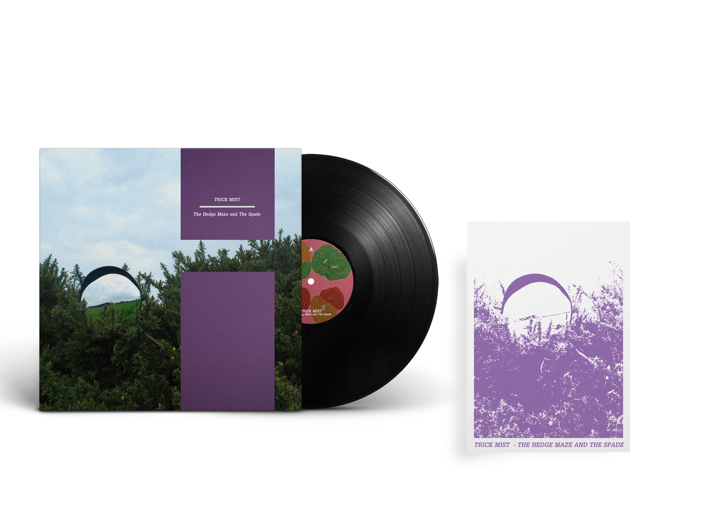 Trick Mist - 12’’ Vinyl + Purple/Green Print  [Pre-Order Bundle]